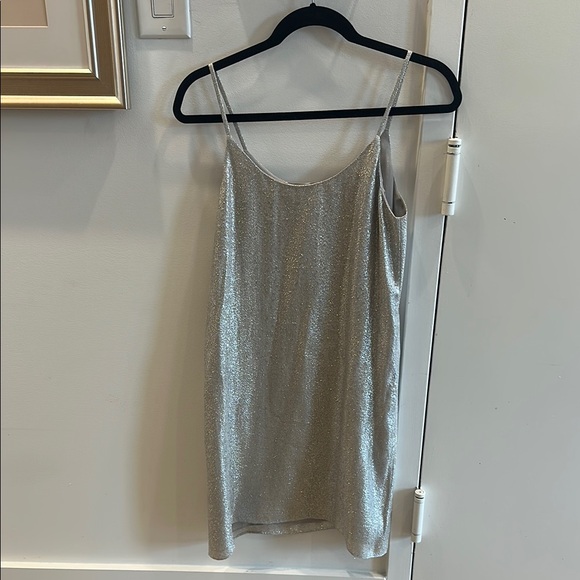 Marie France Van Damme mini metallic dress - Picture 3 of 4